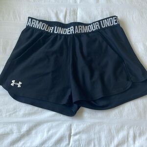 Black under armour shorts